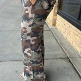 Camo Brushed Jersey Lounge Pants