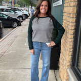 Flare Medium Wash Stretchy Jeans RISEN