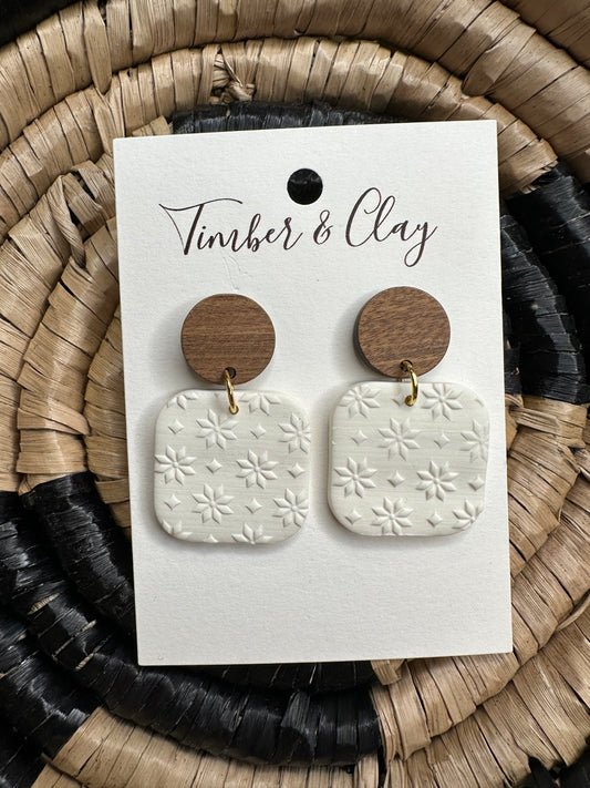 Winter Snowflake Earrings