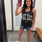 Black Lake Days Racerback Tank Tops- Tanks WINDMILL GYPSY