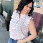 Anita Printed Tank Blouse Tops- Blouses FLAG AND ANTHEM