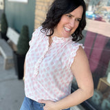 Anita Printed Tank Blouse Tops- Blouses FLAG AND ANTHEM