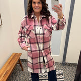 Sharon Plaid Shacket