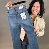 High Rise Boot Cut Smalt Blue