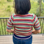 Multi Color Knit Sweater Top Top - Sweater THML