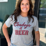 Cowboys & Beer Tee