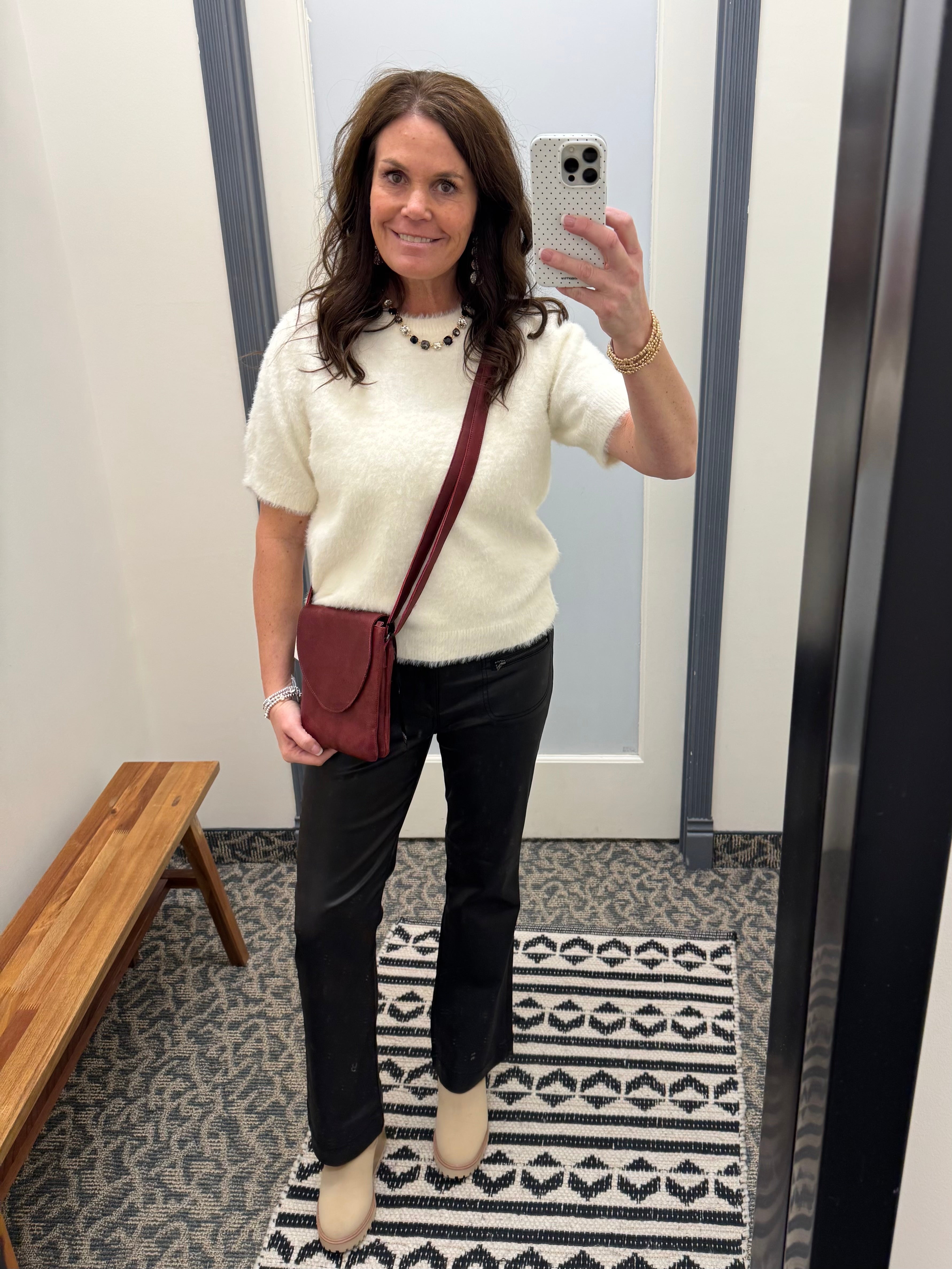 Black Kelsey Coated Flare Bottoms - Pants KUT FROM THE KLOTH