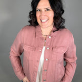 Washed Rose Jackie Jacket