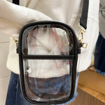 Clear Crossbody Stadium Bag Bags- Purses HANA