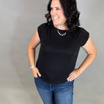 Black Modal Jersey Tank Tops- Tanks DOE & RAE
