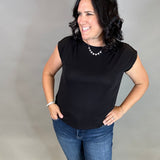 Black Modal Jersey Tank Tops- Tanks DOE & RAE