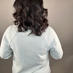 Dusty Blue Claire Sweatshirt Top - Sweatshirt THREAD & SUPPLY