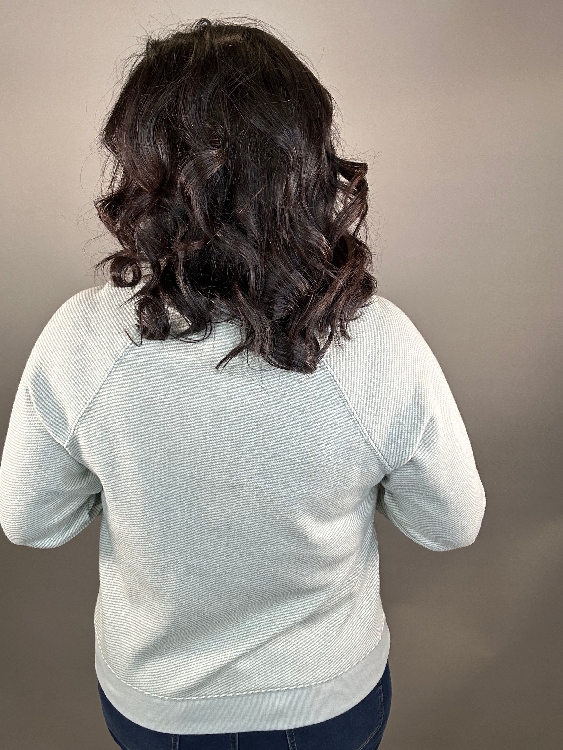 Dusty Blue Claire Sweatshirt Top - Sweatshirt THREAD & SUPPLY