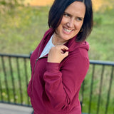 Hesta Cozy Waffle Zip-Up Hoodie