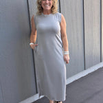 Ash Round Neck Maxi Dress Dresses GILLI