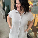 Ivory Oak Crescent Dress