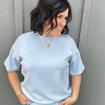 Frost Modal Short Sleeve Top Top - Tee RAE MODE