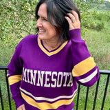 Purple Minnesota University Sweater Top - Sweater Love Letters