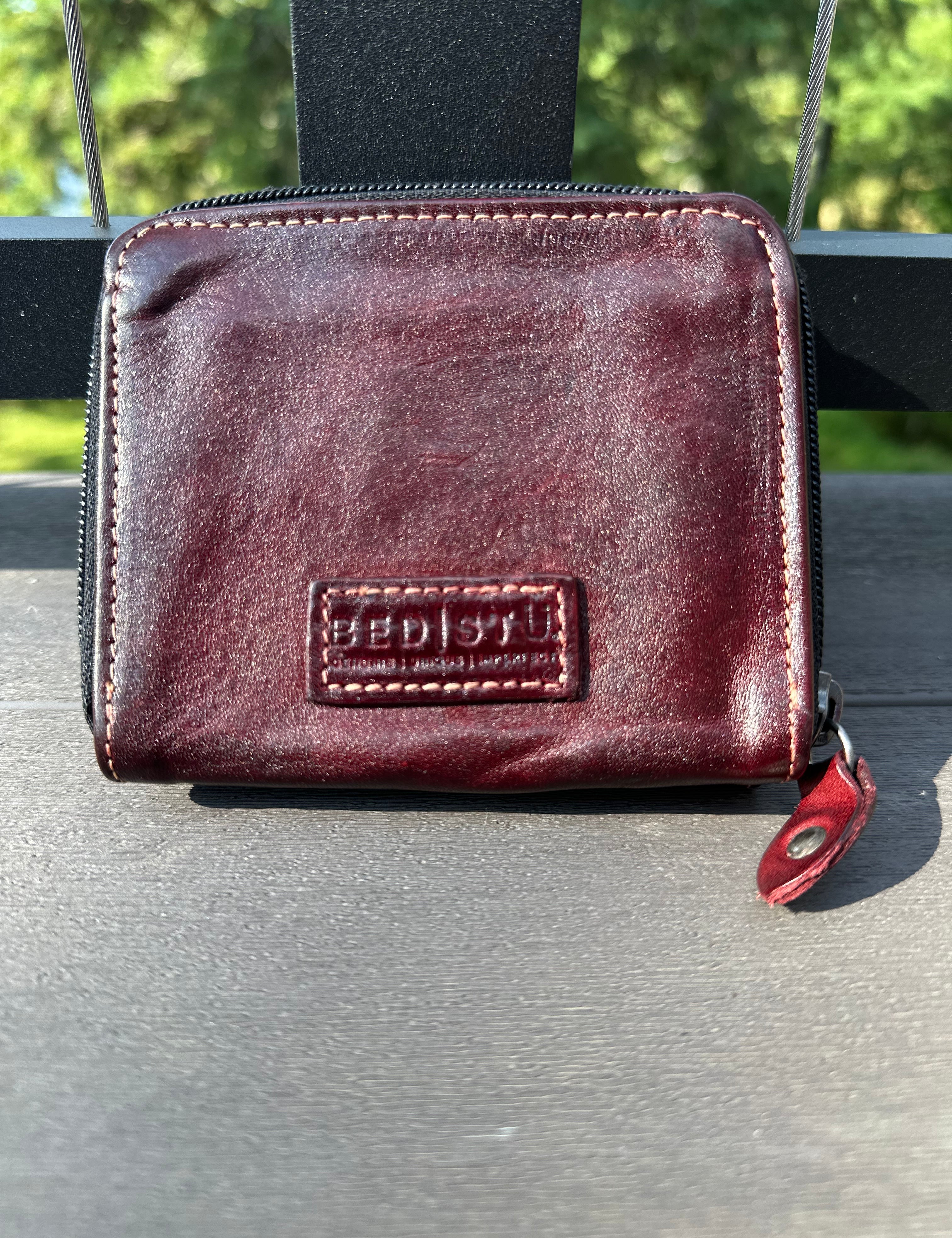 Bed|Stü Plus Wallet — Cherry Lacquer DD Bags- Wallets & Wristlets BED STU