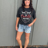 Black Country Roads T Tops- Tees HRT and LUV