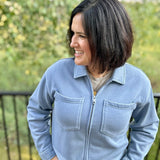 Light Denim Aldridge Jacket