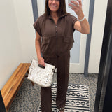 Espresso Modal Pants Bottoms - Pants DOE & RAE