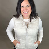 Sand Pacific Puffer Vest Outerwear - Vest STORM CREEK