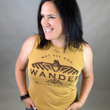 Mineral Mustard Wander Tank Tops- Tanks HRT and LUV