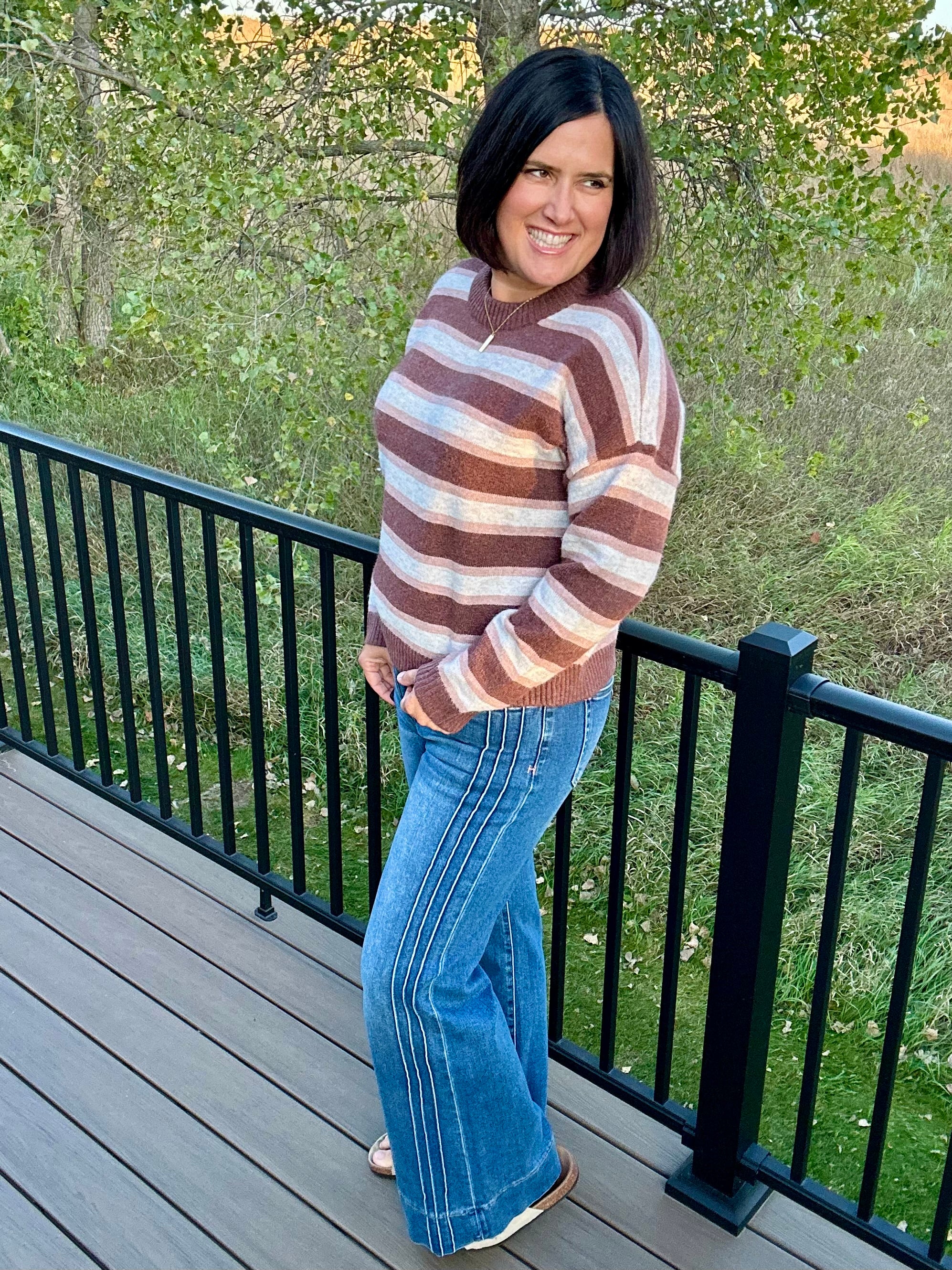 Montgomery Stripe Sweater Tops- Sweaters THREAD & SUPPLY