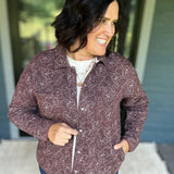 Brown Floral Claremont Jacket