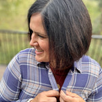 Daphne Indigo Multi Plaid Shirt Tops - Button Ups THREAD & SUPPLY