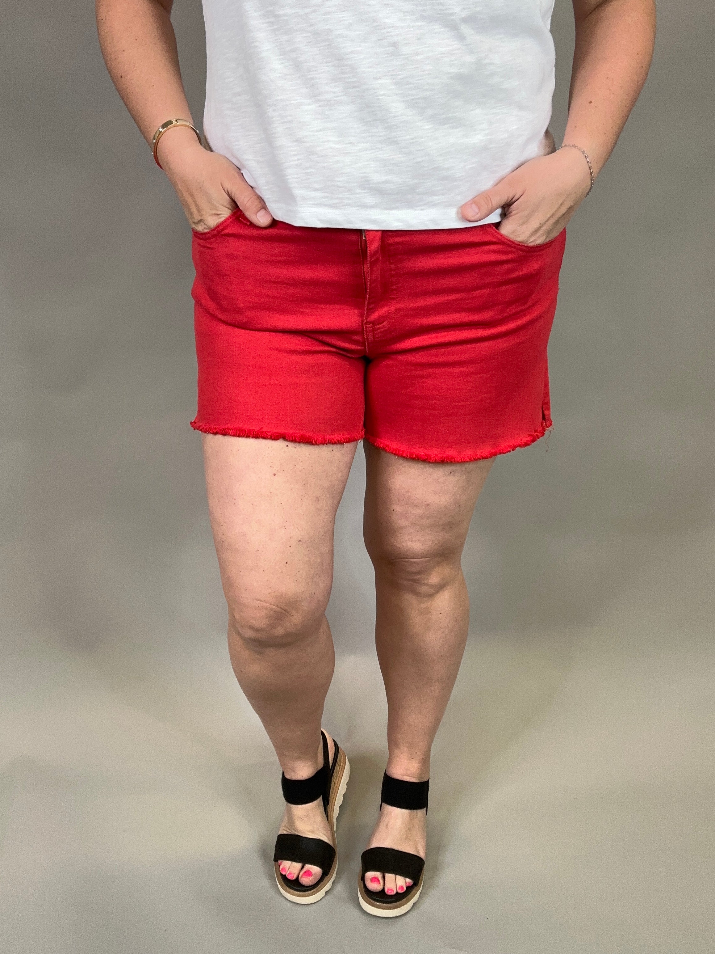 Victoria Denim Shorts Bottoms - Shorts FLAG AND ANTHEM