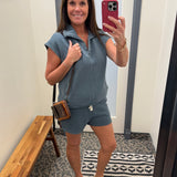 Blue Mirage Olson Shorts Bottoms - Shorts THREAD & SUPPLY