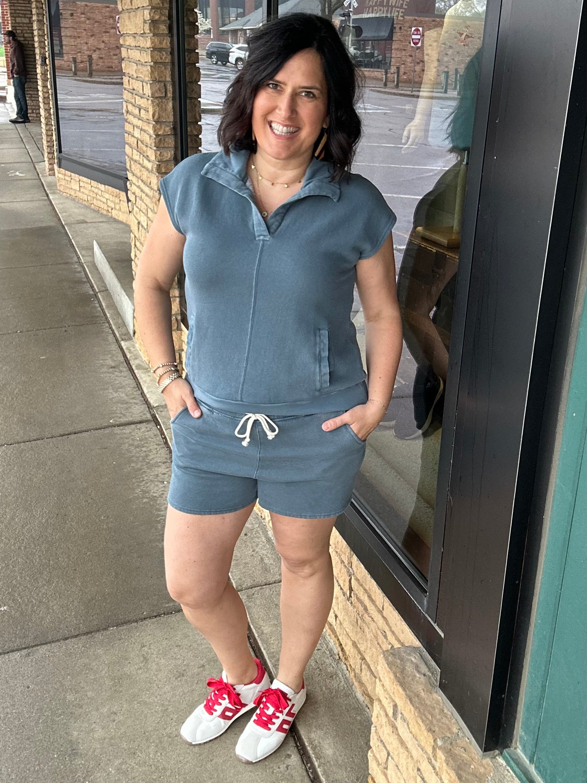 Blue Mirage Olson Top Top - Sweatshirt THREAD & SUPPLY