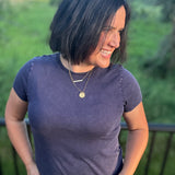 Navy Asher Tee Tops- Tees THREAD & SUPPLY