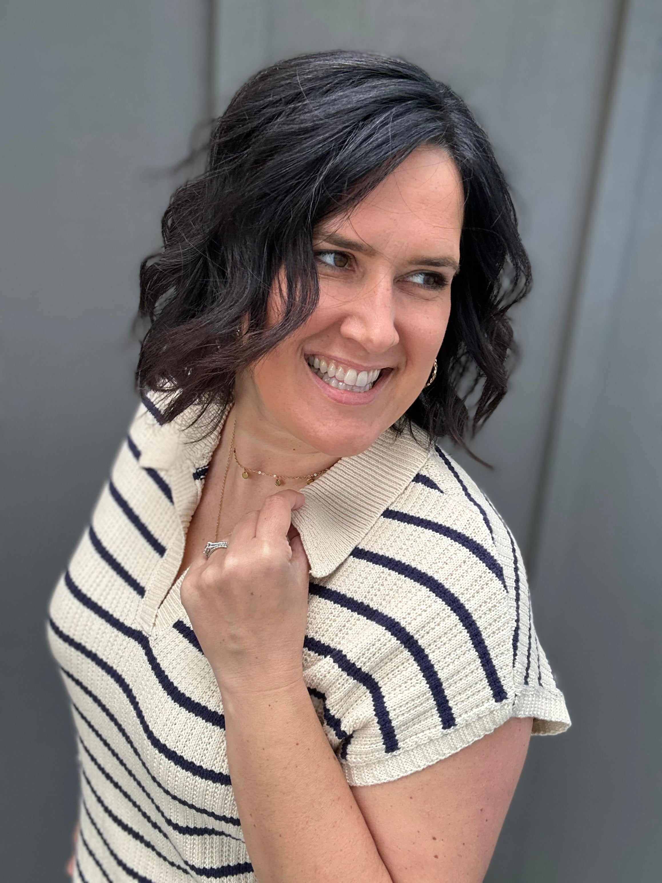 Navy Poet Top Top - Sweater THREAD & SUPPLY