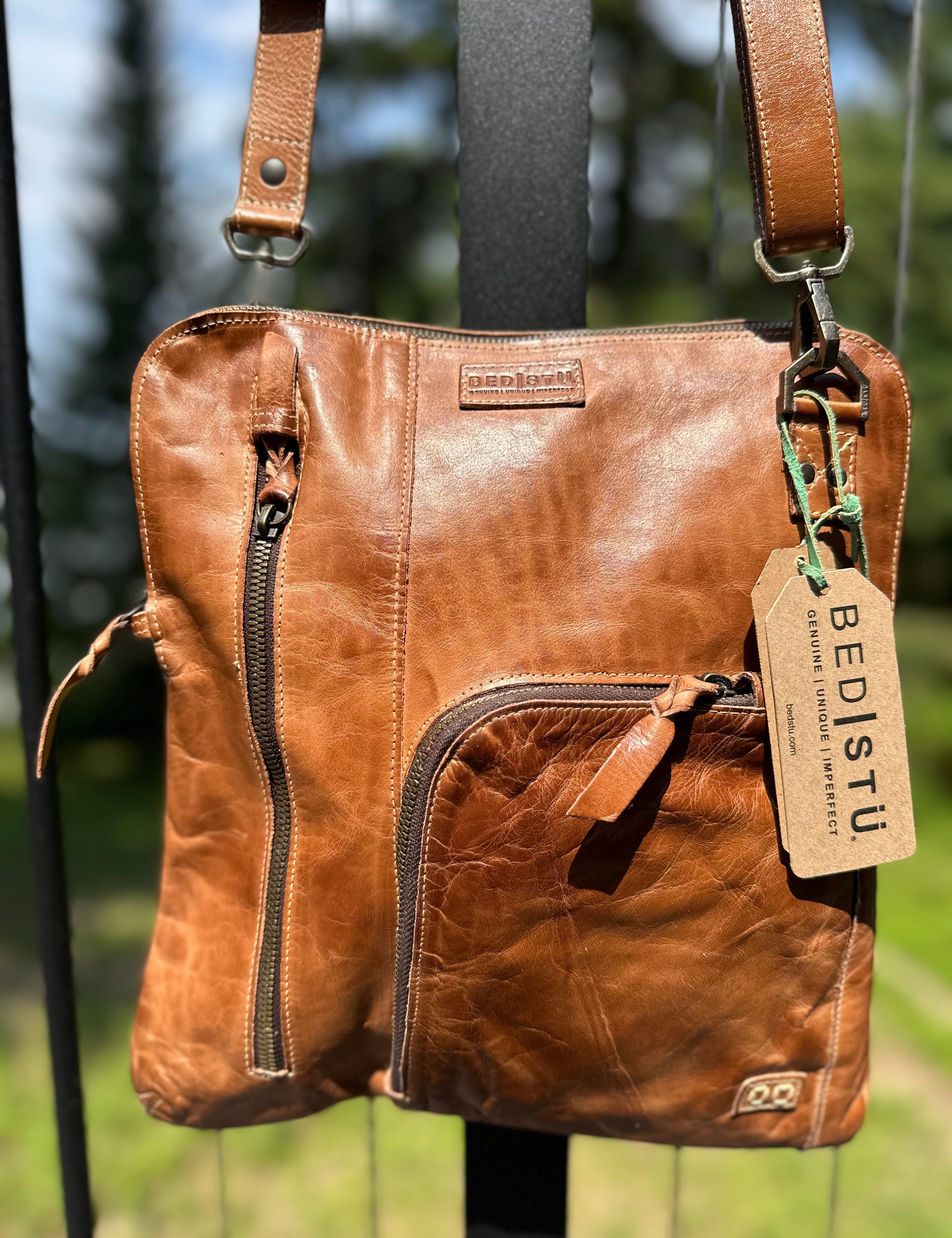 Bed|Stü Tan Rustic Aiken Crossbody Bags- Purses BED STU