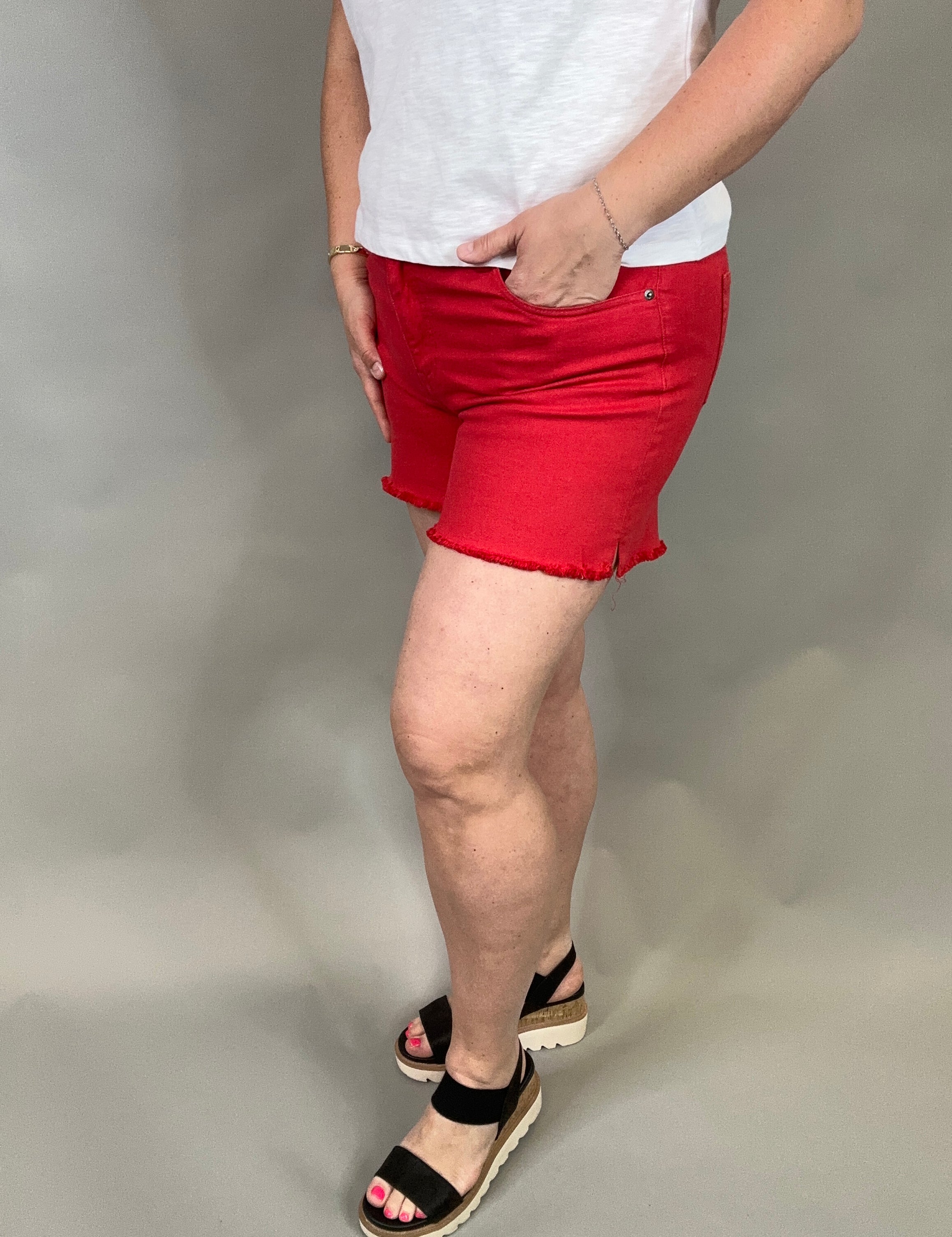 Victoria Denim Shorts Bottoms - Shorts FLAG AND ANTHEM