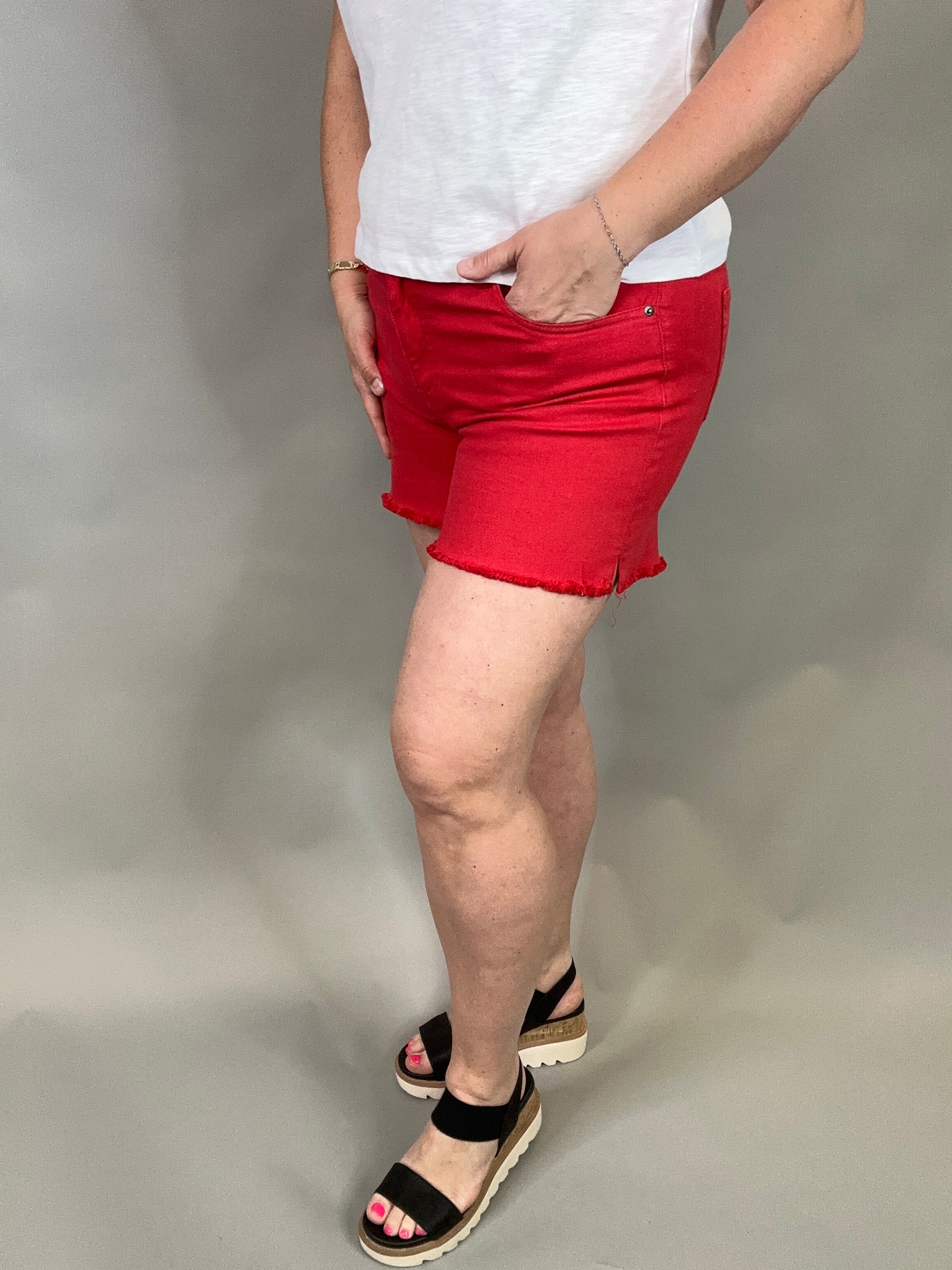 Victoria Denim Shorts Bottoms - Shorts FLAG AND ANTHEM