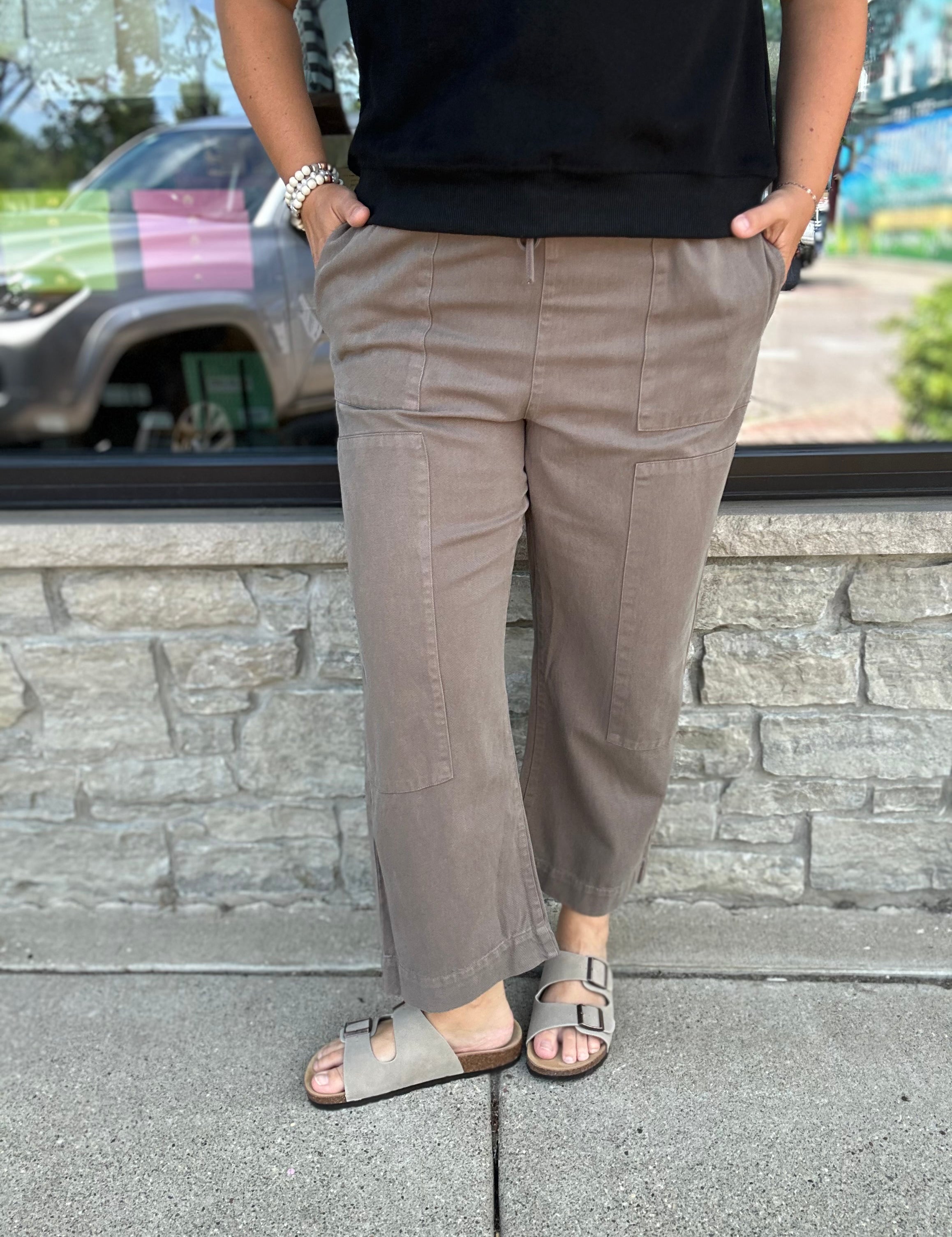 Kitt Twill Carpenter Pant in Pebble Coast Bottom- Pants Z Supply