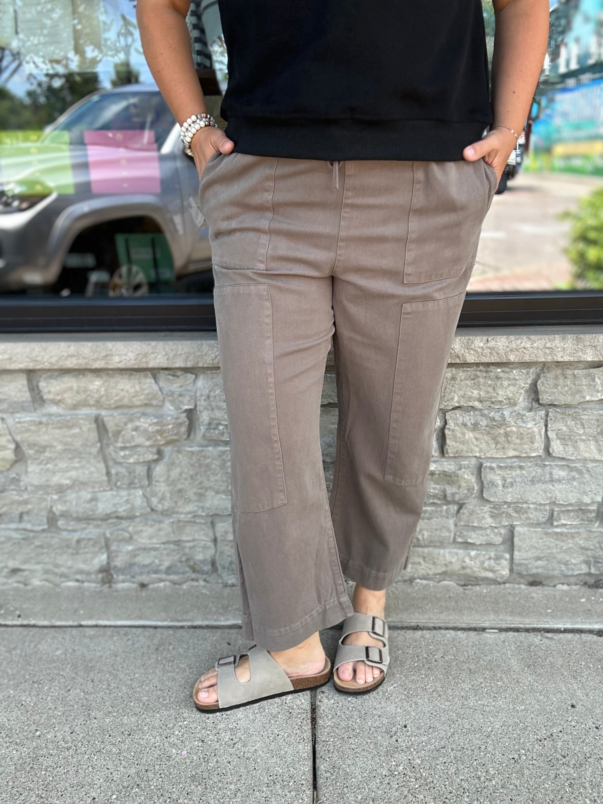 Kitt Twill Carpenter Pant in Pebble Coast Bottom- Pants Z Supply