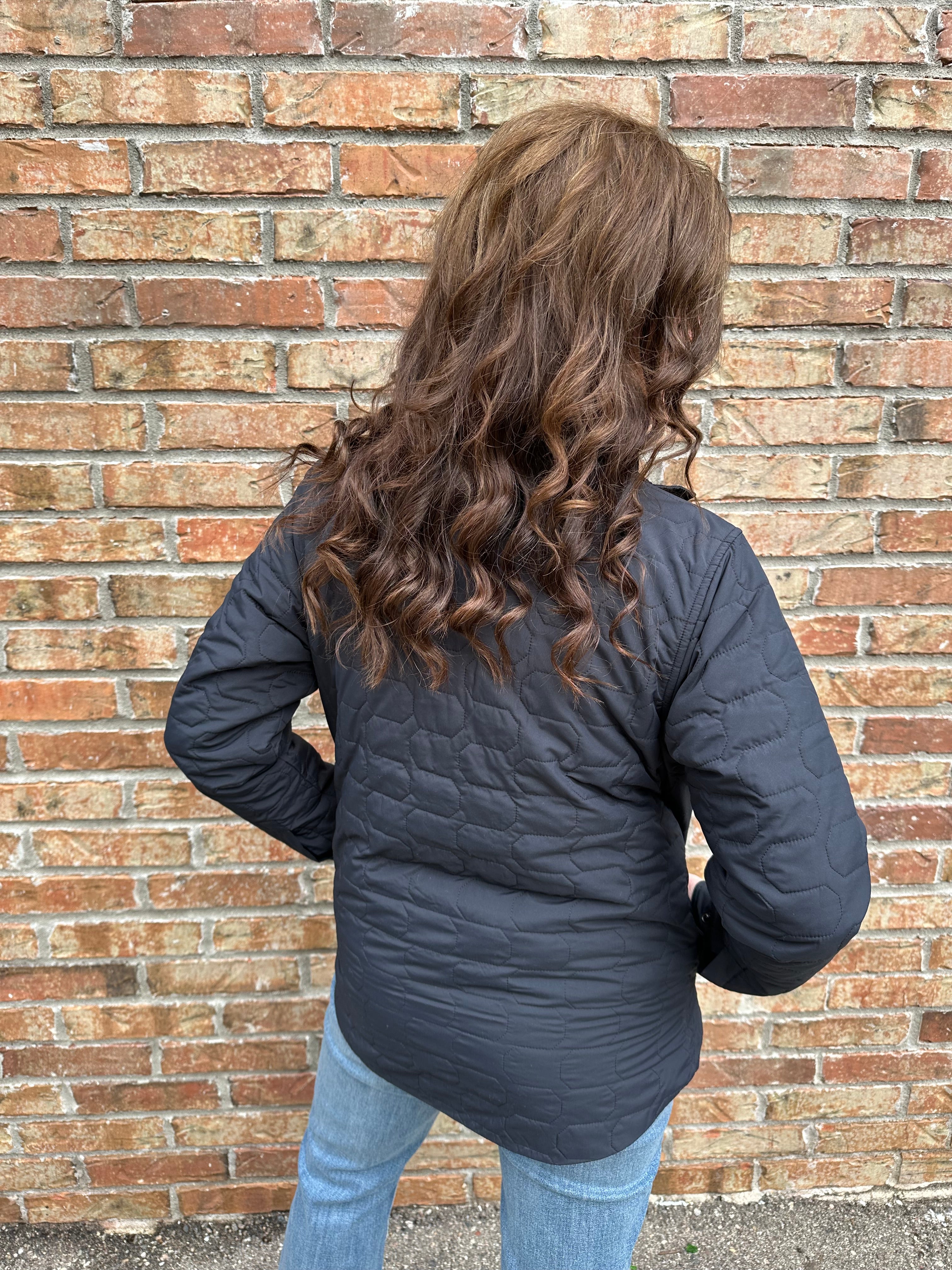 Black Artisan Shirt Jacket Outerwear- Jackets STORM CREEK