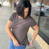 Cocoa Bean Foundation Slub Tee