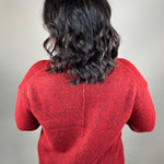 Burgundy Licarayen Mock Pullover Top - Sweater RD International