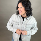 Grey Wash Etta Shirt