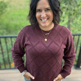 Mahogany Blythe Sweater