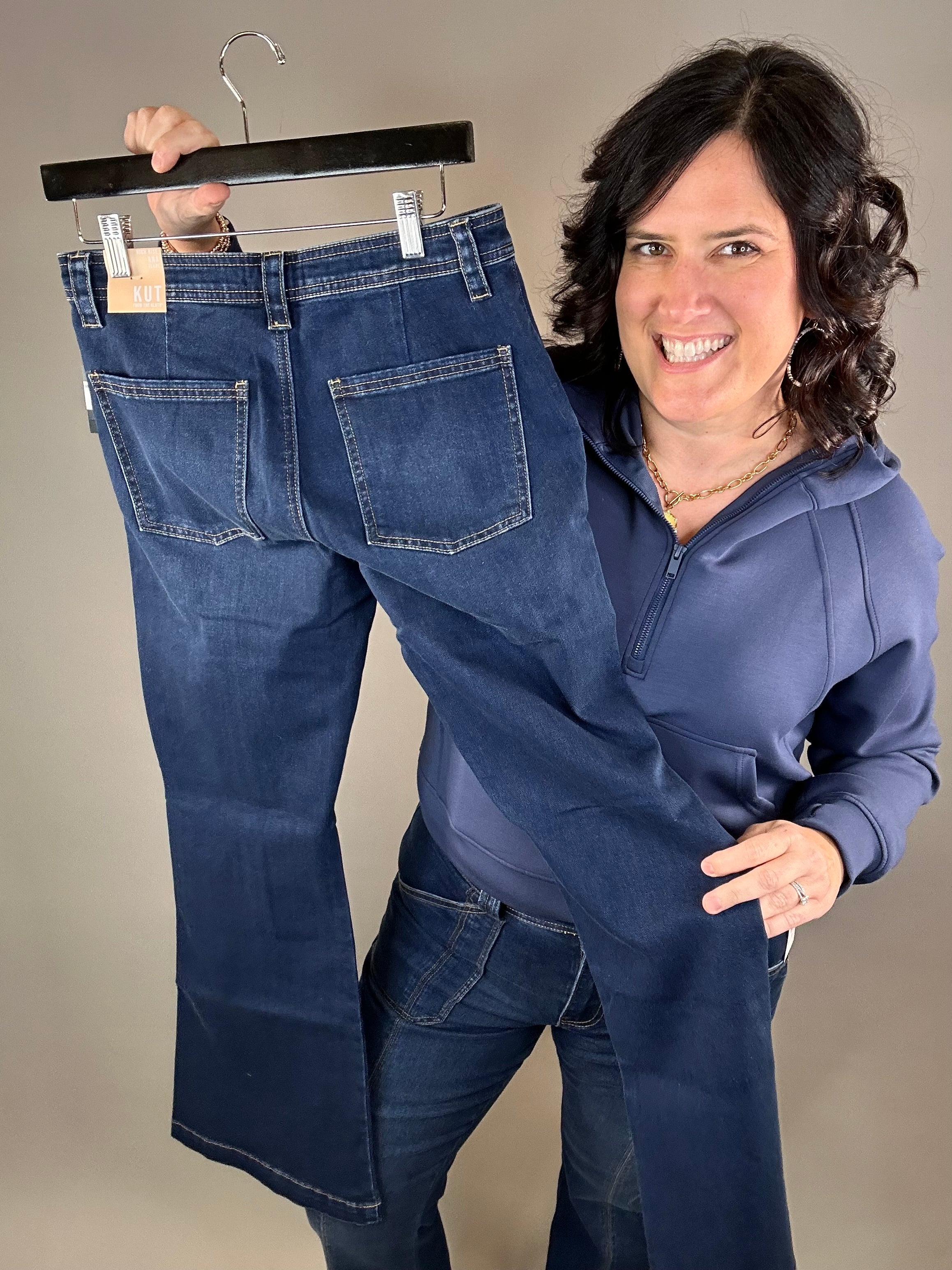 Highland Ana Flare Jean Bottoms - Pants KUT FROM THE KLOTH