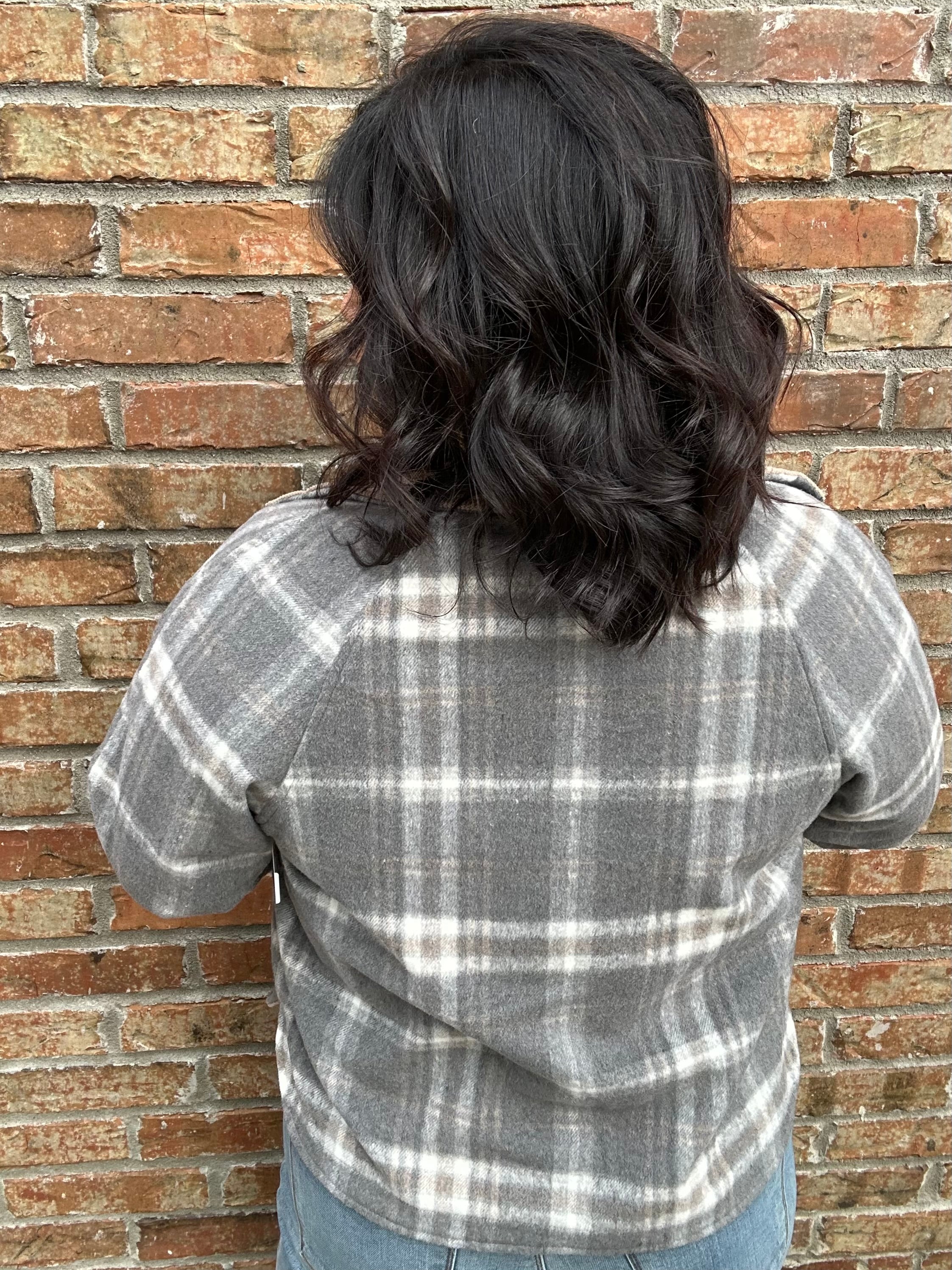 Grey Brown Jacqueline Jacket Outerwear- Jackets THREAD & SUPPLY