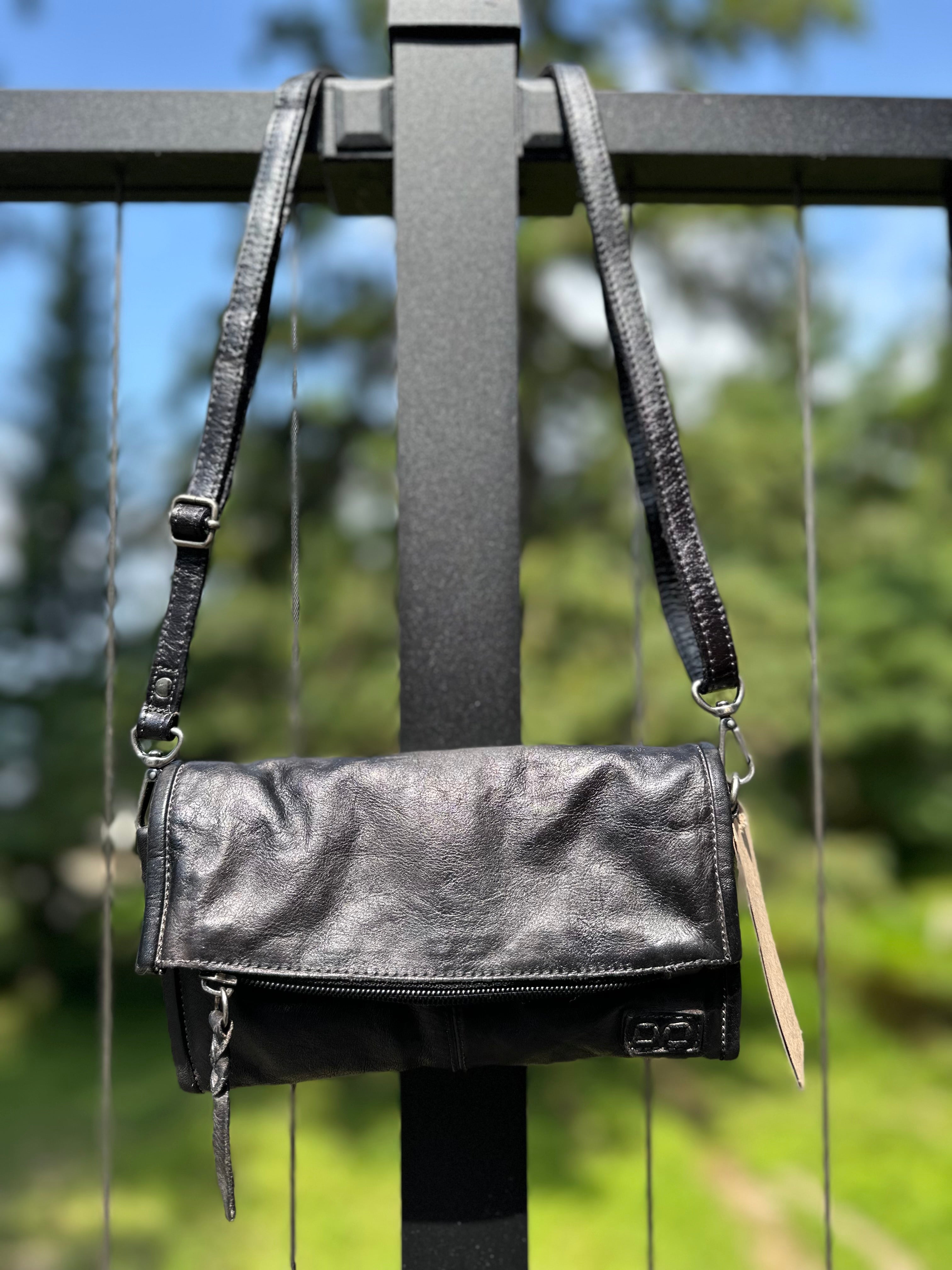 Bed|Stü Black Amina Crossbody Bag Bags- Purses BED STU