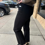 Kelsey High Rise Ankle Black Jean - KUT Bottom- Pants KUT FROM THE KLOTH